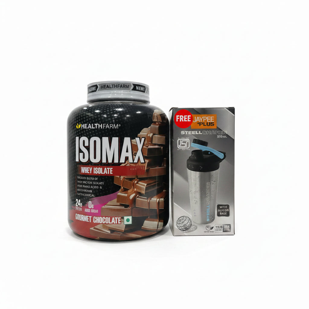 HEALTHFARM  ISOMAX 2KG (FREE STEEL SHAKER)